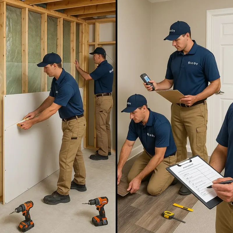 Repairs and Reconstruction process in Olmsted County, MN